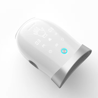 Doppelseitiger Akupressur-Wärme-Kühl-Vibrations-Shiatsu-Airbag Kabelloser Handmassagegerät Massagehammer für Handfläche und Finger