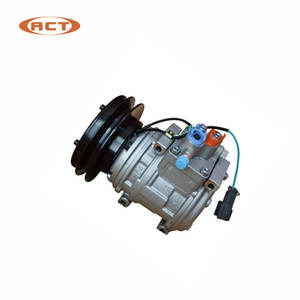 คอมเพรสเซอร์<span class=keywords><strong>แอร์</strong></span><span class=keywords><strong>รถ</strong></span>ยนต์ รุ่น PC200-6 20Y-979-D380 10PA15C ST250201 1B R134A 24V - Product Image 2