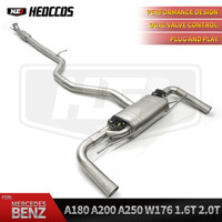 Système d'échappement Catback Vetronic OEM en promotion pour Mercedes Benz A200 W176 1.6T – Tuyau d'échappement Catback