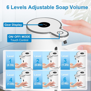 Electric Hand Soap <b>Dispenser</b> Kitchen Dispense Soap <b>Water</b> Dish Cleaning Brush Comertial Soap <b>Dispenser</b> - Product Image 4