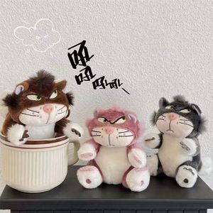Wholesale Cute Lucifer Mary Cat Plush Toy Keychain Pendant Naughty Ugly Cat Doll PP Cotton Embroidered <strong>Comforter</strong> Soft Comforting