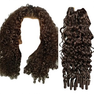 Peluca frontal de encaje liso 13x4 sin pegamento, cabello Remy indio negro natural largo, densidad 150-180%, con baby hair y rubio claro, 275g - Product Image 2