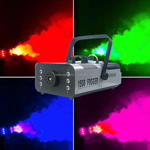 <span class=keywords><strong>Machine</strong></span> à fumée LED 1000W/1500W super économique avec télécommande pour discothèque, mariage, fête, scène, RGB 900W-1800W 110-220V - Product Image 4