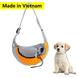 Vietnam made Pet Dog Sling Carrier Breathable Mesh Travel Safe Sling Bag Carrier <b>for</b> Dogs <b>Cats</b> - Product Image 1