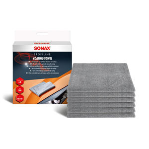 Toalla para aplicación de revestimientos, 6 piezas, microfibra sin pelusa para aplicación de cerámica y sellador - Product Image 1