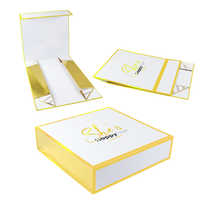 Boîte d'invitation de demoiselle d'honneur pour mariage, en carton pliable avec gaufrage, taille et couleur personnalisables, cadre photo et cadeaux