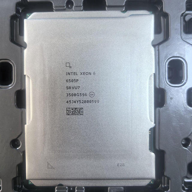 6505P Server CPU 12 Core 24 Thread 2.20GHz 4.10GHz 48MB Cache 150W High Performance Data Center Processor