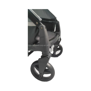 Dog Bike Trailer and Pet <b>Stroller</b>-Aluminum Alloy Frame Independent Suspension 20 inch Air-Filled Tires 45-50kg Max Load - Product Image 6