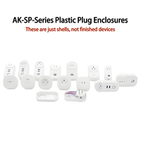 Prise murale intelligente multi-prises UE, US, UK, AU, FR, JPN, IT, SE, BR, Inde avec double port USB et Wi-Fi, boîtiers en plastique PC