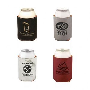 Fundas Personalizadas de Cuero Sintético para Latas, con Logotipo Grabado, Porta Latas de Cuero PU, Enfriador de Botellas y Latas con Diseño Camuflado - Product Image 4