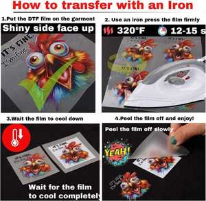 Autocollant thermocollant personnalisé en vinyle pour vêtements, logo DIY, impression par sublimation, décalcomanies à repasser pour T-shirts, fabriqué aux États-Unis - Product Image 4