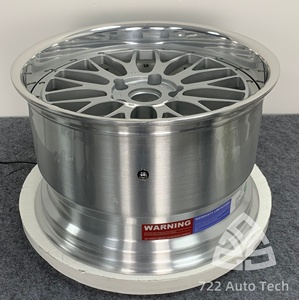 ล้อฟอร์จ 722auto สีเงิน ลาย H Spoke แบบ <span class=keywords><strong>2</strong></span> ชิ้น ขนาด 17-22 นิ้ว 5x120 ขอบลึกเว้า สำหรับ BMW ซีรีส์ 3 5 7 X3 X5 <span class=keywords><strong>M</strong></span> Performance - Product Image 3