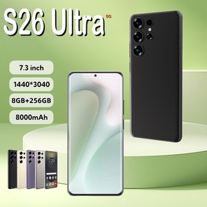 Teléfono Móvil S26 Ultra 5G de 8GB+256GB, Desbloqueado, Doble SIM, Pantalla HD de 7.3 Pulgadas, 108MP, LTE, para Juegos, <span class=keywords><strong>Precio</strong></span> de Fábrica, Fácil de Usar - Product Image 4