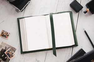 สมุดโน๊ตหนัง PU สำหรับผู้ชายผู้หญิงของขวัญจบการศึกษาสมุดไดอารี่สวดมนต์น่ารัก A5ปรับแต่งได้ - Product Image 2