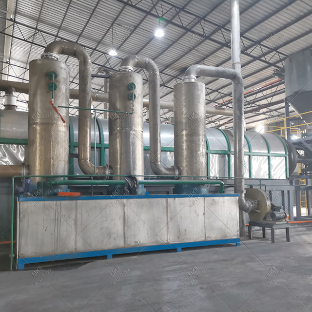 small plastic pyrolysis machine