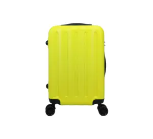 Bagage à roulettes léger 4x360 degrés Valise de voyage à main extensible Bagage à roulettes ABS brillant personnalisé pour unisexe