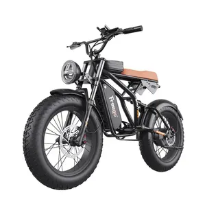 US Warehouse High Grade 20 Inch Fat Tire Electric Bike Ebike Motorcycle Cruiser 1200W 20Ah E dirt Bike For Adult Free shipping
