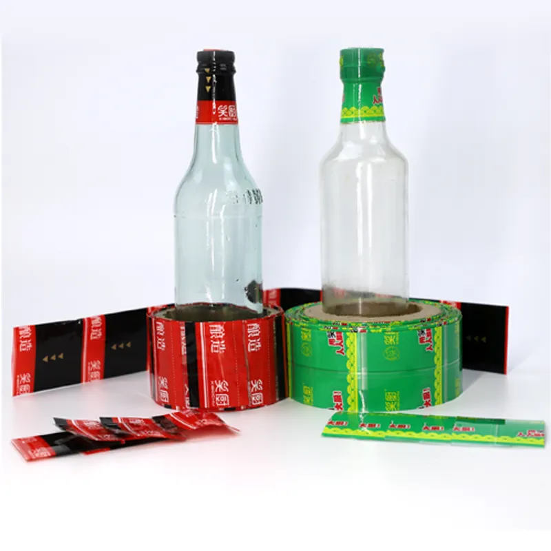Пластиковые термоусадочные ленты из ПВХ/ПЭТ для защиты крышек бутылок