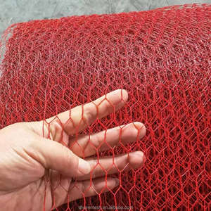 Groen PVC-gecoat zeshoekig gegalvaniseerd kippengaas voor pluimveeboerderijhekken, kunststof gecoate kippenkooi gaas - Product Image 2