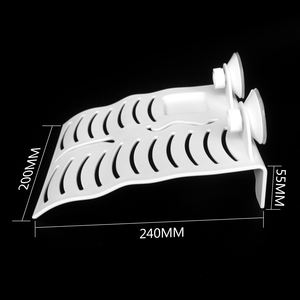 NOMOY ПЭТ горячая распродажа; Большие размеры; Повседневные белые пластиковые черепаха платформа для купания с присосками NF-09 л - Product Image 6