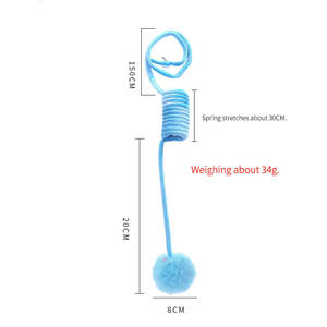 ของเล่นแมวแบบแขวนประตู แฟชั่น ทันสมัย เป็นมิตรกับสิ่งแวดล้อม ขายส่ง ของเล่นตุ๊กตาขนนุ่มแบบสปริง ยอดขายดี - Product Image 3