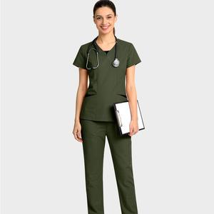 Pantalones <span class=keywords><strong>de</strong></span> Trabajo hasta el Tobillo con Logotipo Personalizado, Antiarrugas, Estilo Túnica, Uniforme para Esteticistas y Médicos, 42337 Trajes <span class=keywords><strong>de</strong></span> Trabajo - Product Image 1