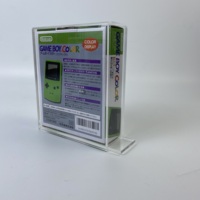 Étui de protection portable en Lucite sur mesure, résistant à l'eau, avec couvercle magnétique pour console Game Boy N64