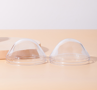 Boîtes alimentaires en plastique personnalisées en gros, écologiques, en matériaux recyclés, avec estampage pour la cuisson et l'emballage de gâteaux à usage unique
