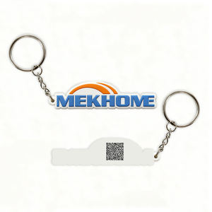 Hot Selling Custom 3d Qr Code Sleutelhanger Pvc Zachte Sleutelhanger Voor Reclame Relatiegeschenken - Product Image 2