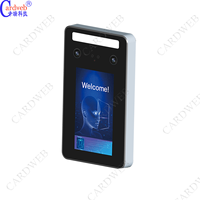 SDK gratuito impermeable dinámico reconocimiento facial RFID QR código lector de tarjetas biométrico SISTEMA DE Control de acceso