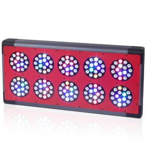 Aluminium shell Apollo 4/6/8/10 Full Spectrum double switches for veg and bloom hydroponics 500W led grow light apollo 10