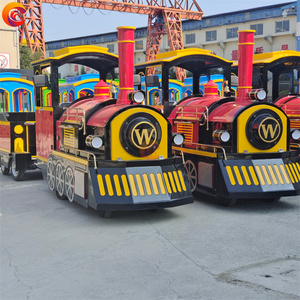 Atracciones Parque <span class=keywords><strong>de</strong></span> Atracciones equipo eléctrico sin rieles <span class=keywords><strong>Thomas</strong></span> mini <span class=keywords><strong>tren</strong></span> paseo en venta - Product Image 3