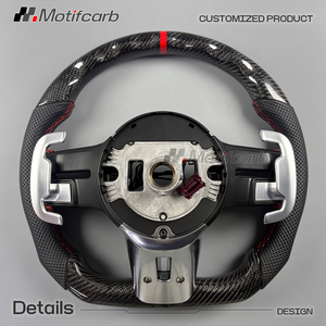 Volante Deportivo de Fibra de Carbono Personalizado para Mercedes-Benz AMG W205 W206 W213 W211 Clase C Clase E GLC CLE GT 300 2021-2026 - Product Image 6