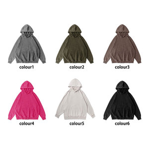 เสื้อฮู้ดดี้ผู้ชายแบบหนาสำหรับฤดูหนาว ผ้าฝ้าย 100% กันลม กันยับ ระบายอากาศได้ดี มีกระเป๋า  ออกแบบโลโก้ตามสั่ง ขายส่ง - Product Image 4