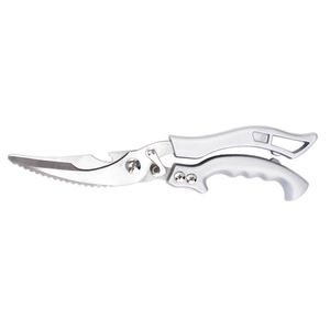 Stainless Steel Kitchen Scissors For Chicken Fish Bones Vegetables Meat Home Use Elbow Shape 0407 - Product Image 3
