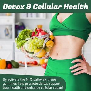 Gomitas de Espirulina y Chlorella de Marca Privada OEM/ODM, Superalimento, Suplemento de Belleza, Algas Marinas, Clorofila, Aclarante de Piel, 60 Unidades para Adultos - Product Image 3