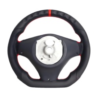 Volant en cuir avec marquage de calibration rouge pour BMW E90, entrepôt central américain, pour BMW 2009