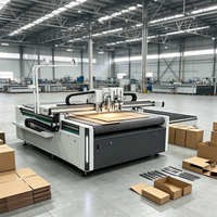 Traceur de découpe automatique haute performance pour carton ondulé, feuilles et graphiques variés