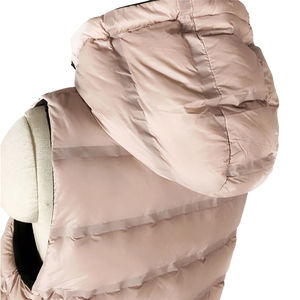 2025 nouvelle mode personnalisée chaud léger sans manches gilet chaud à capuche <span class=keywords><strong>doudoune</strong></span> pour les femmes d'hiver - Product Image 3