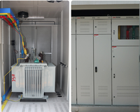 Transformador Trifásico Inteligente Compacto Serie YBG de 1000 Kva 2500 Kva 35kv Totalmente Sellado IEC para Exteriores Tipo Caja