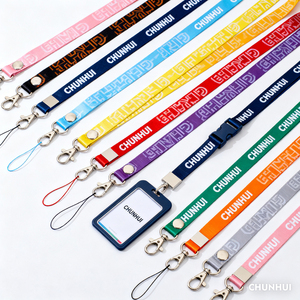 New Arrival Eco-Friendly Custom Nylon Lanyards Wholesale Canvas Cotton Rubber PVC Plastic Woven Webbing Promotional Gifts Custom