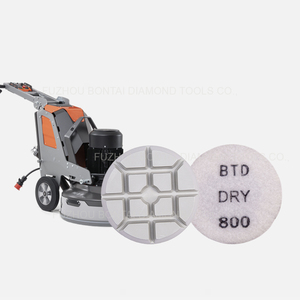 Bontai 3 inç elmas parlatıcı disk reçine kuru parlatma pedleri beton parlatma zemin - Product Image 3
