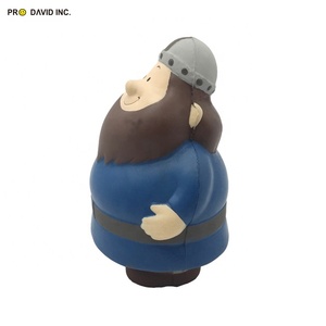 <b>Squeeze</b> Toys PU Foam Anti Stress <b>Ball</b> Herr Bert Wikinger Shaped PU Stress Reliever - Product Image 4