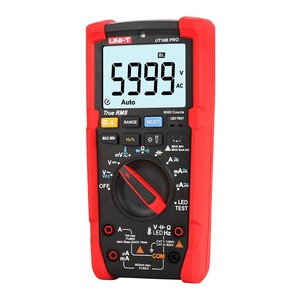 Multímetro digital de alta precisión UT18B PRO, 1000V, valor eficaz verdadero, medición inteligente LED, protección de prueba equivocada, 1/2/1 - Product Image 3