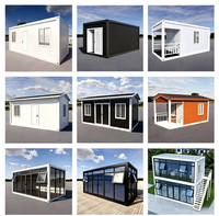 Maisons préfabriquées, conteneurs, maisons assemblées, maisons conteneurs extérieures extensibles et personnalisables