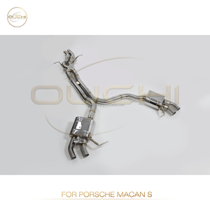 Catback de escape de acero inoxidable OUCHI para <span class=keywords><strong>Porsche</strong></span> <span class=keywords><strong>Macan</strong></span> 95B.1 <span class=keywords><strong>Macan</strong></span> <span class=keywords><strong>S</strong></span>/<span class=keywords><strong>Diesel</strong></span>/<span class=keywords><strong>Macan</strong></span> GTS 2014-2017 3,0 T V6 sistema de escape de tubos - Product Image 2
