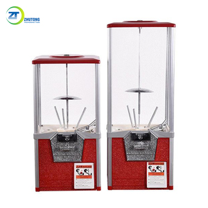 Trung quốc cổ điển 30 "trong chiều cao đồng tiền hoạt động số lượng lớn kẹo Dispenser gumball 2-inch Đồ chơi viên nang tất cả các kim loại Máy bán hàng tự động - Product Image 2