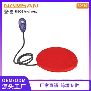 Pet <b>Mats</b> Electric Heating Pad Rectangle Waterproof For <b>Cats</b> Dogs Winter Warmth Textile Material Modern Style - Product Image 5