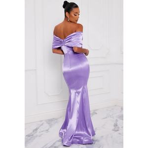 Vestido de manga corta con hombros descubiertos, estilo francés, sexy, ajustado y con falda que realza la cadera, novedades al por mayor - Product Image 6