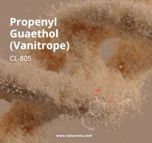 Guaéthol crémeux de type vanille avec pont boisé épicé pour le développement de parfums gourmands et les formulations de saveurs stables - Product Image 1